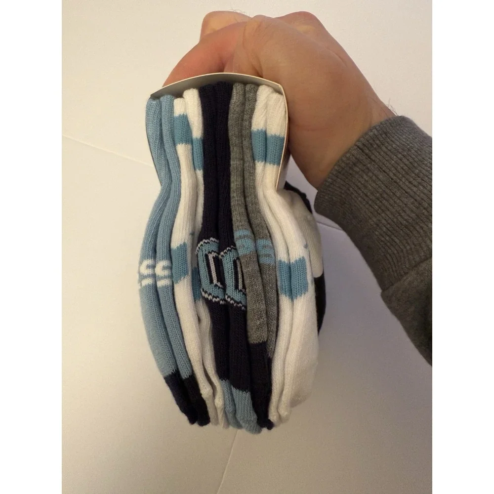 Messi Kids Ankle Socks 10 Pair 4T-5T Soccer Multi Color Pastel School Gift NWT